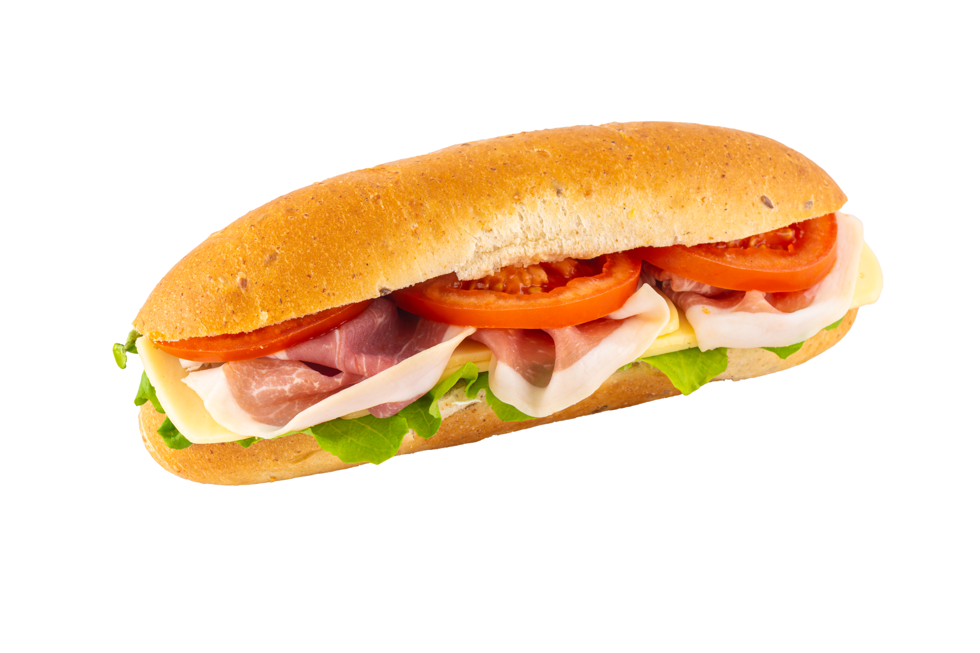 Sandwich with Njegus prosciutto